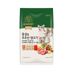 [지니펫] 홀리스틱 홍삼&amp;신선한 양고기 1.2kg (오프전용)